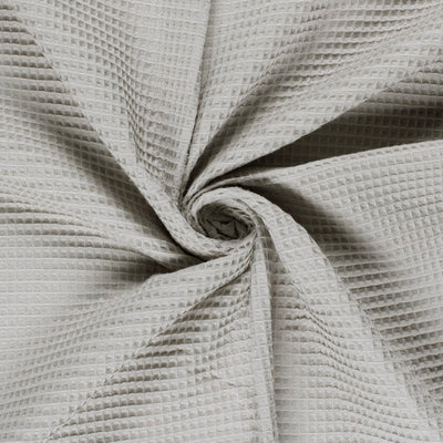 Cotton Waffle Light Grey