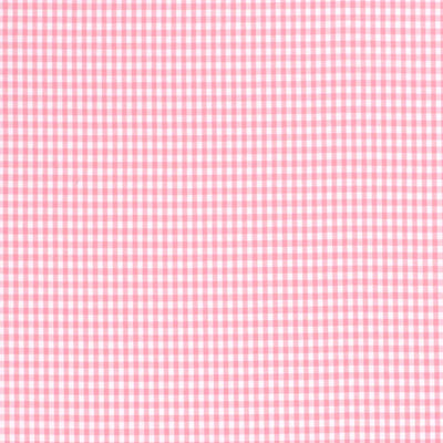 Cotton Poplin Gingham Pink 2.7 mm