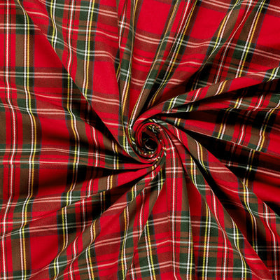 Garbadine Checks Red