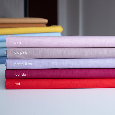 Washed Linen Old Pink