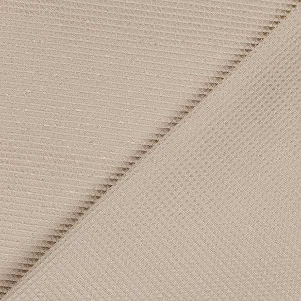 Cotton Waffle Beige