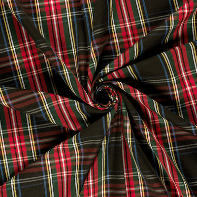 Garbadine Checks Black