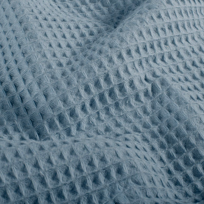 Cotton Waffle Sky Blue