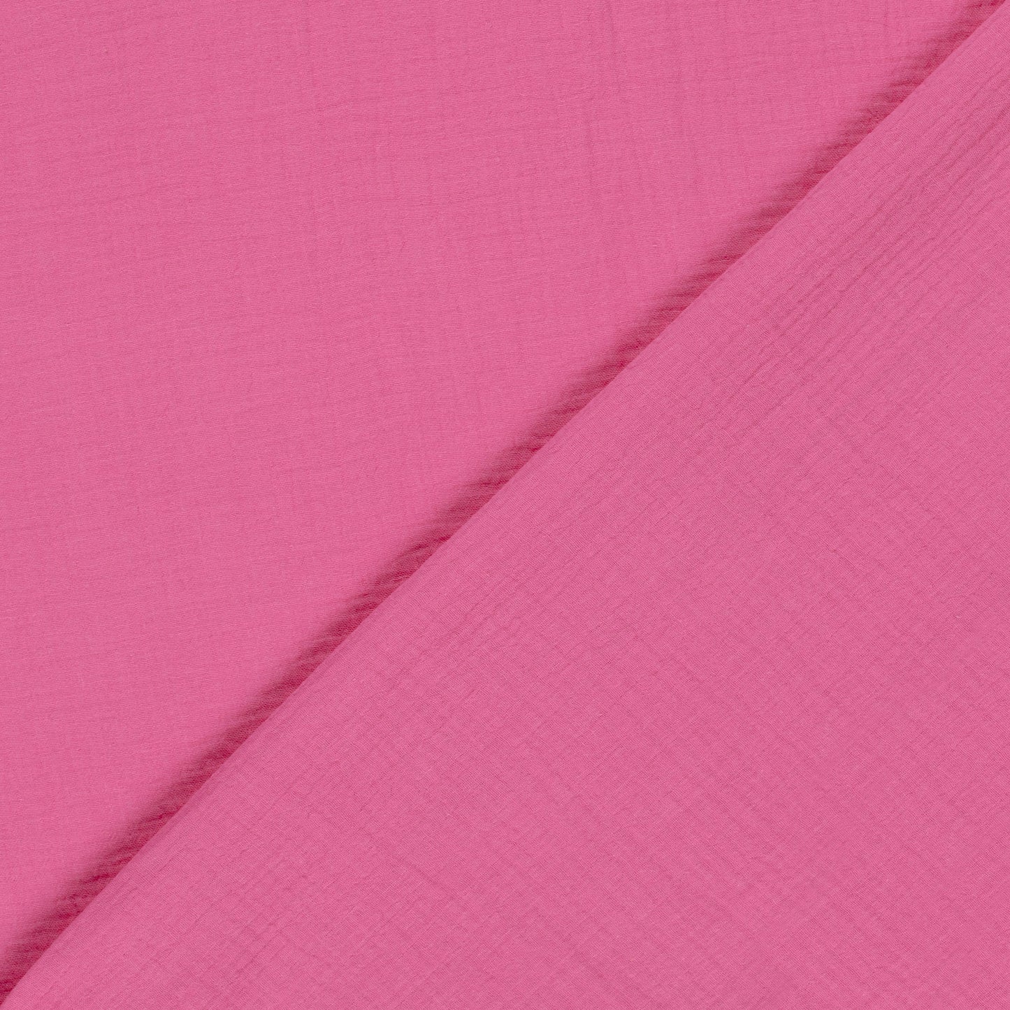 Double Gauze Fuchsia