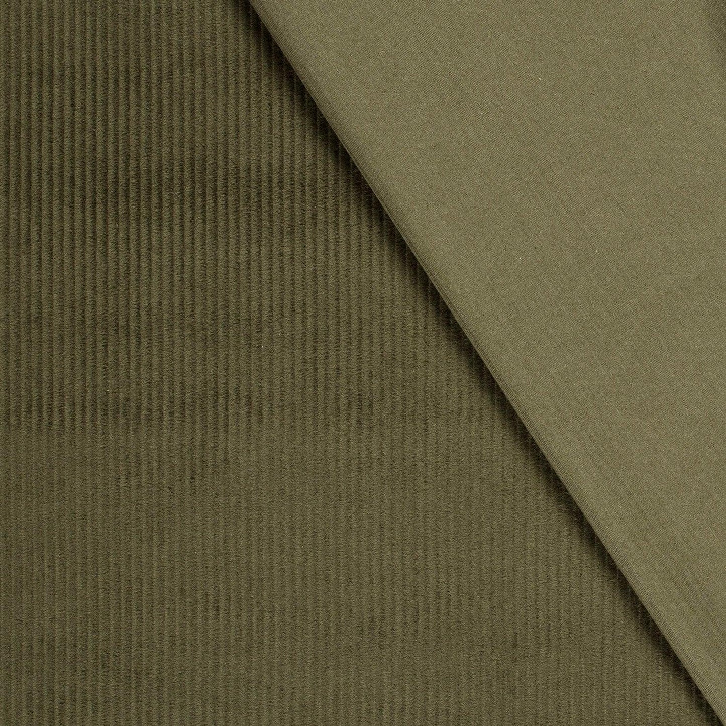Cotton Corduroy 4.5w Khaki Green