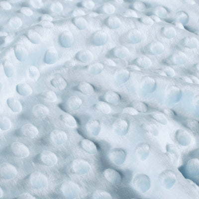 Minky Fabric Baby Blue
