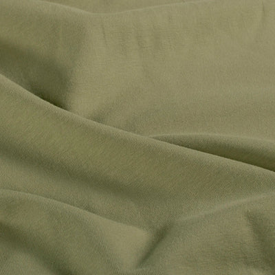 Cotton Jersey Olive Green