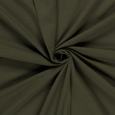 French Terry Khaki Green