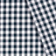 Cotton Poplin Gingham Navy 10 mm