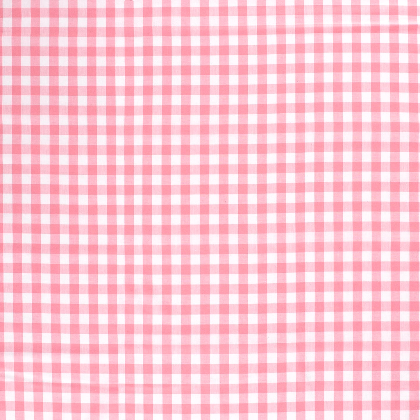 Cotton Poplin Gingham Pink 10 mm
