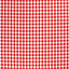 Cotton Poplin Gingham Red 10 mm