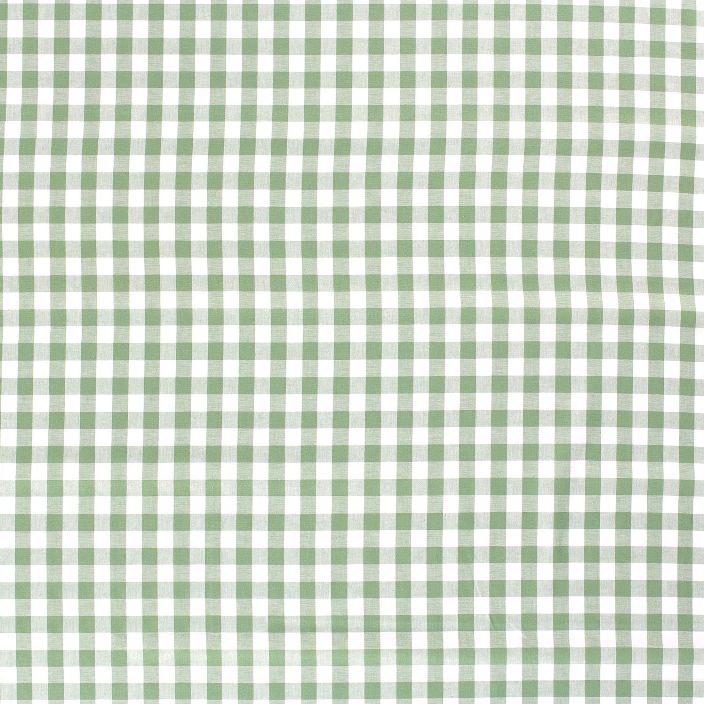Cotton Poplin Gingham Mint 10 mm