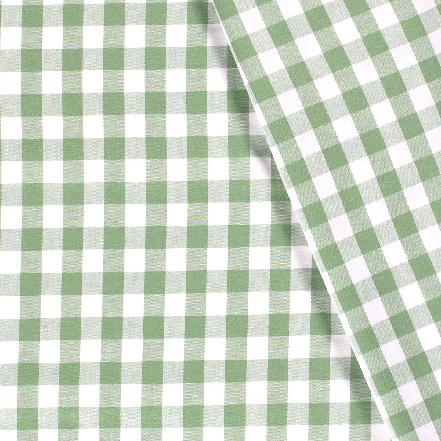 Cotton Poplin Gingham Mint 10 mm