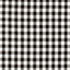 Cotton Poplin Gingham Black 10 mm