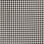 Cotton Poplin Gingham Black 10 mm