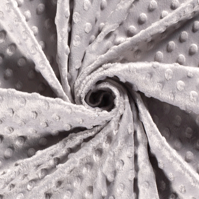 Minky Fabric Grey