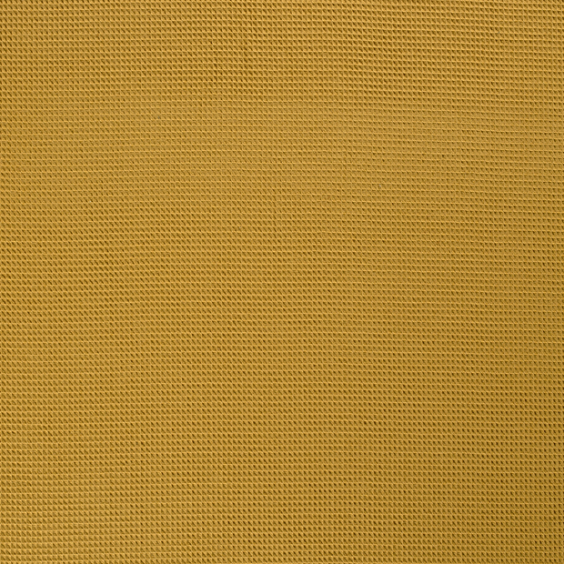 Cotton Waffle Ochre