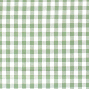 Cotton Poplin Gingham Mint 10 mm