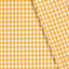 Cotton Poplin Gingham Ochre 5 mm