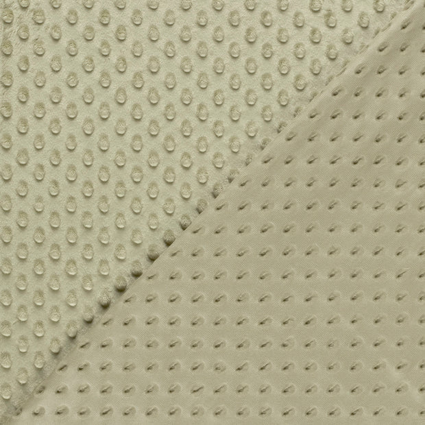 Minky Fabric Olive Green