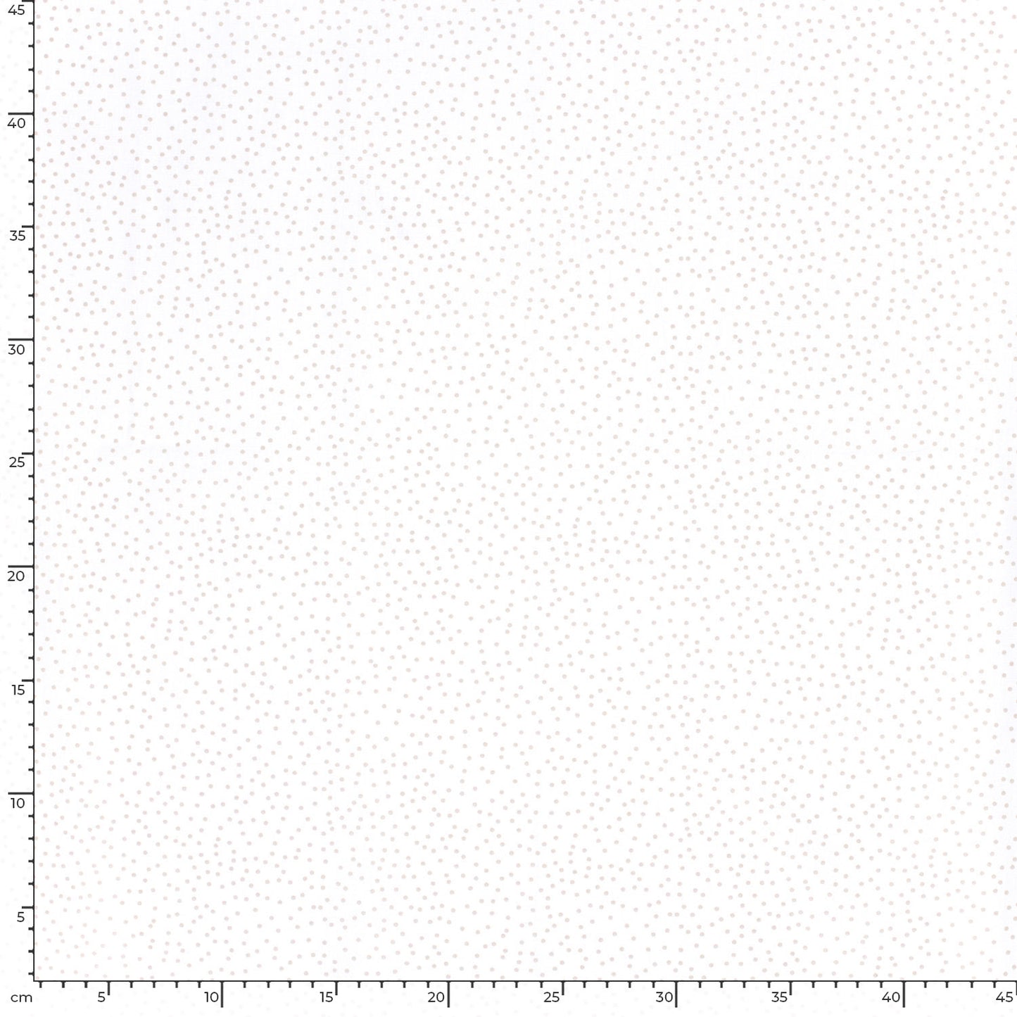 Cotton Poplin Printed Dots Off White