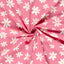 Cotton Poplin Printed Flowers Pink