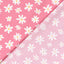 Cotton Poplin Printed Flowers Pink