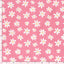 Cotton Poplin Printed Flowers Pink