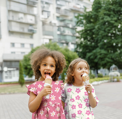 Cotton Poplin Printed Flowers Pink