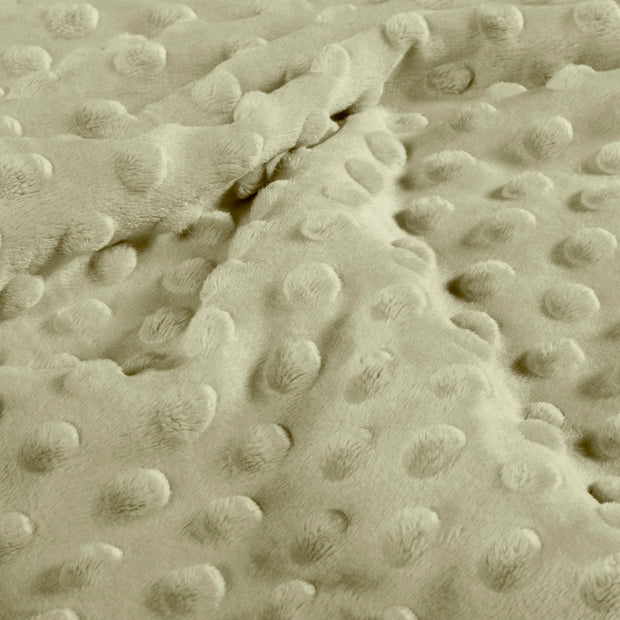 Minky Fabric Olive Green