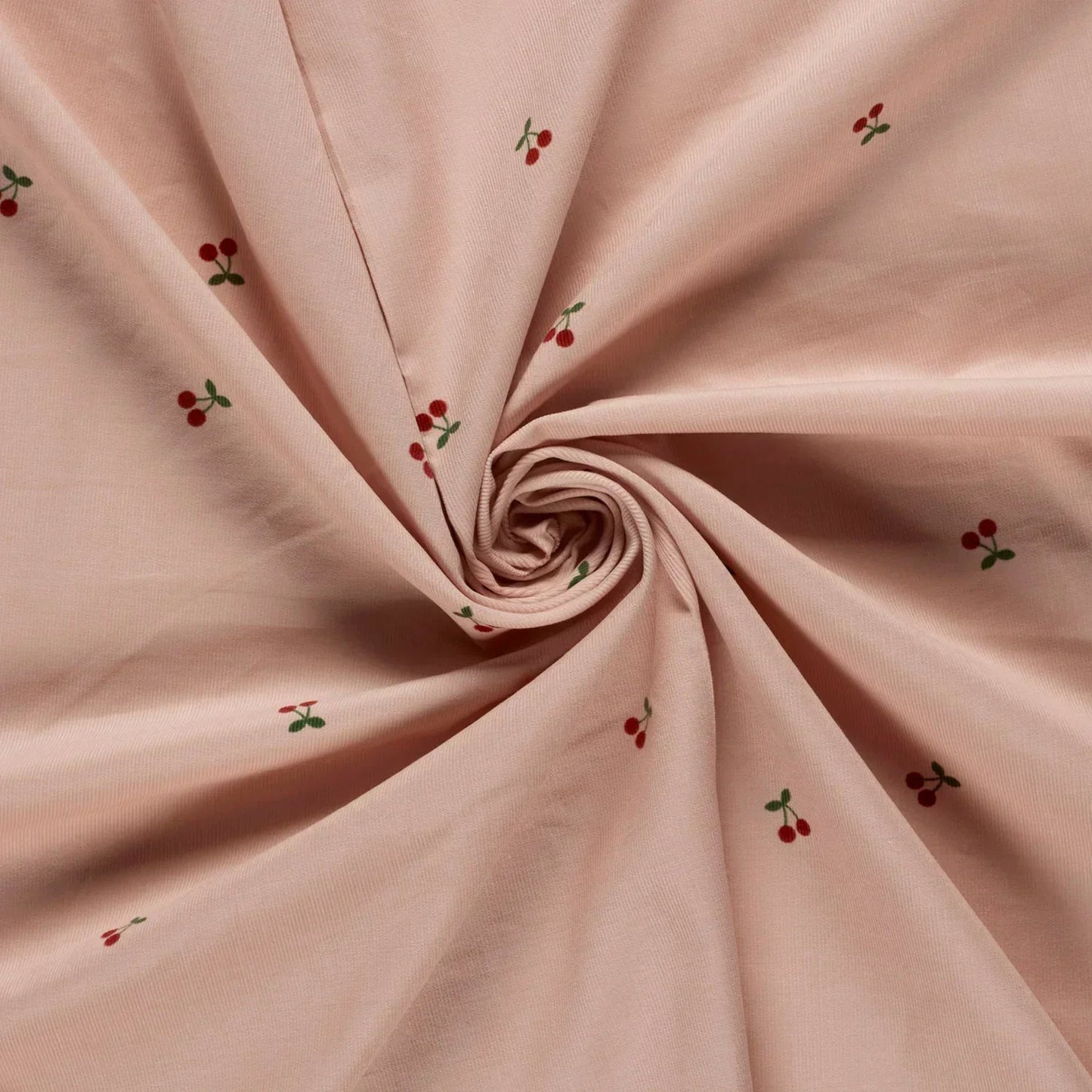 Babycord 21w Cherries Pink