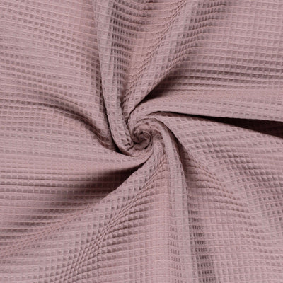 Cotton Waffle Dusty Pink