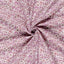 Cotton Poplin Printed Flowers Pink