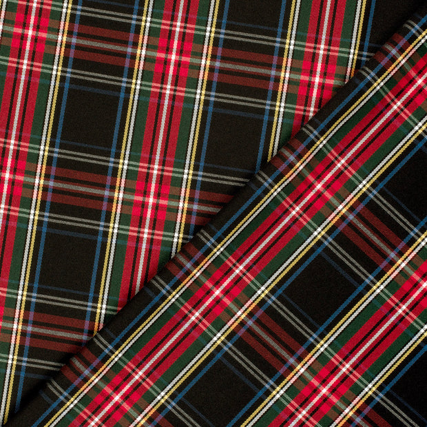 Garbadine Checks Black