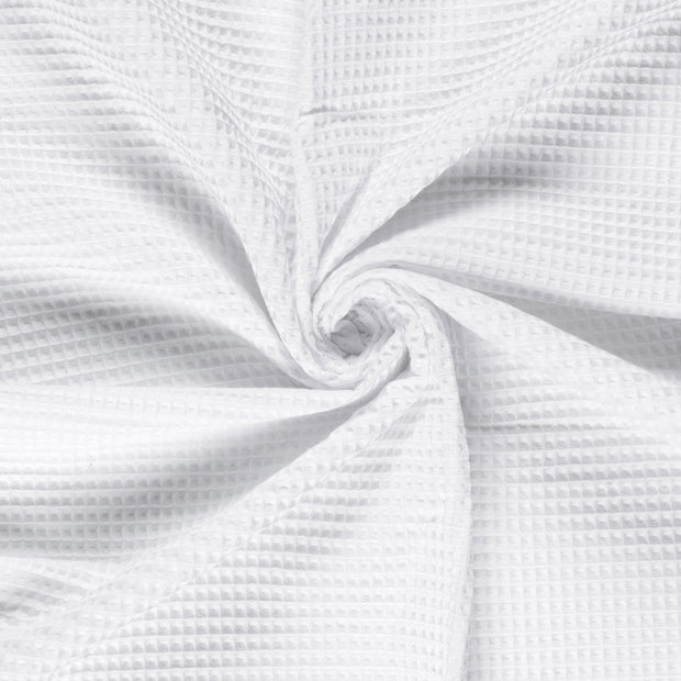 Cotton Waffle White