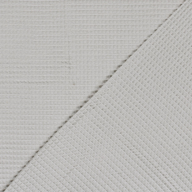 Cotton Waffle Light Grey