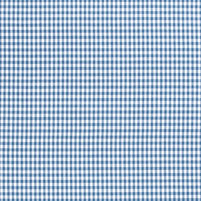 Cotton Poplin Gingham Indigo 2.7 mm