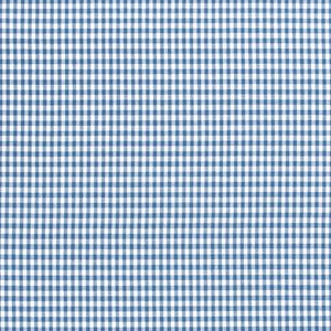 Cotton Poplin Gingham Indigo 2.7 mm