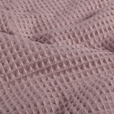 Cotton Waffle Dusty Pink