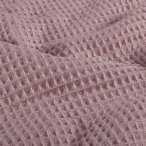 Cotton Waffle Dusty Pink
