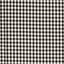 Cotton Poplin Gingham Black 5 mm