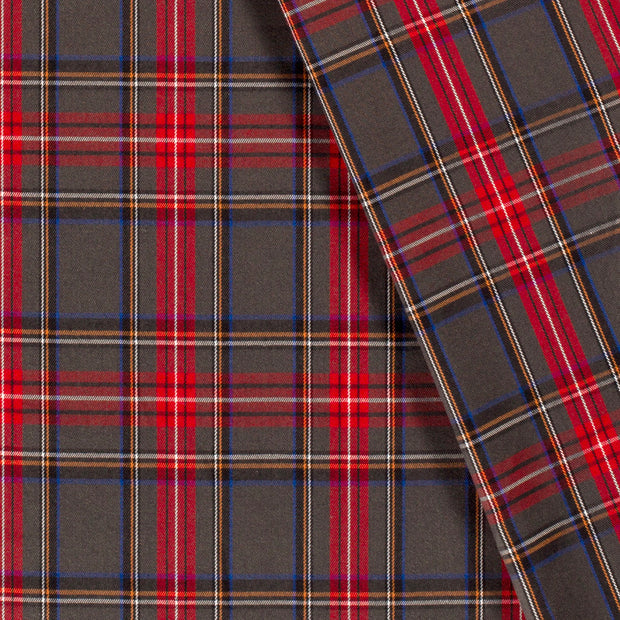 Garbadine Checks Grey