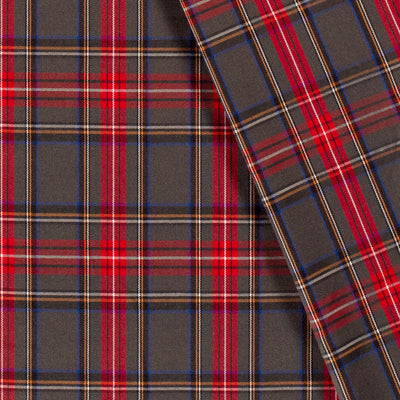 Garbadine Checks Grey