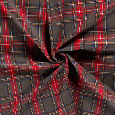 Garbadine Checks Grey