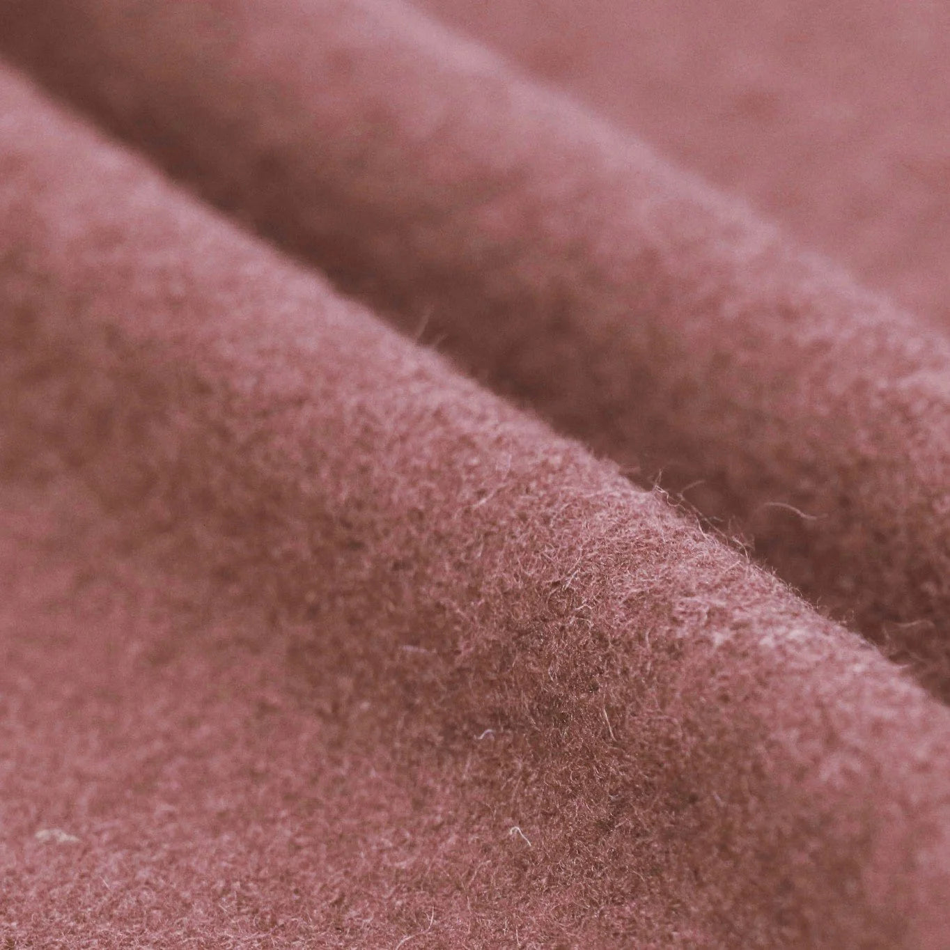 Boiled Wool Clay Pink