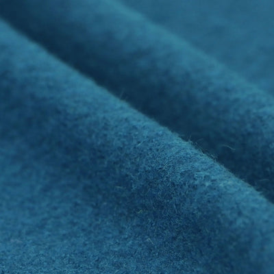 Boiled Wool Petrol Blue