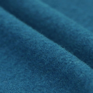 Boiled Wool Petrol Blue