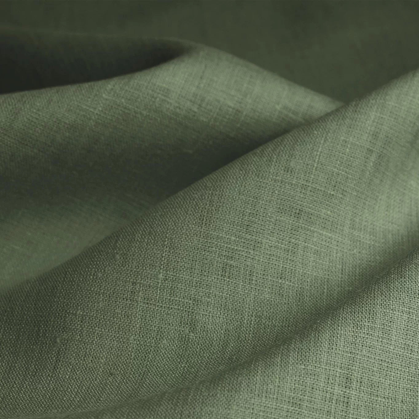 Washed Linen Army Green