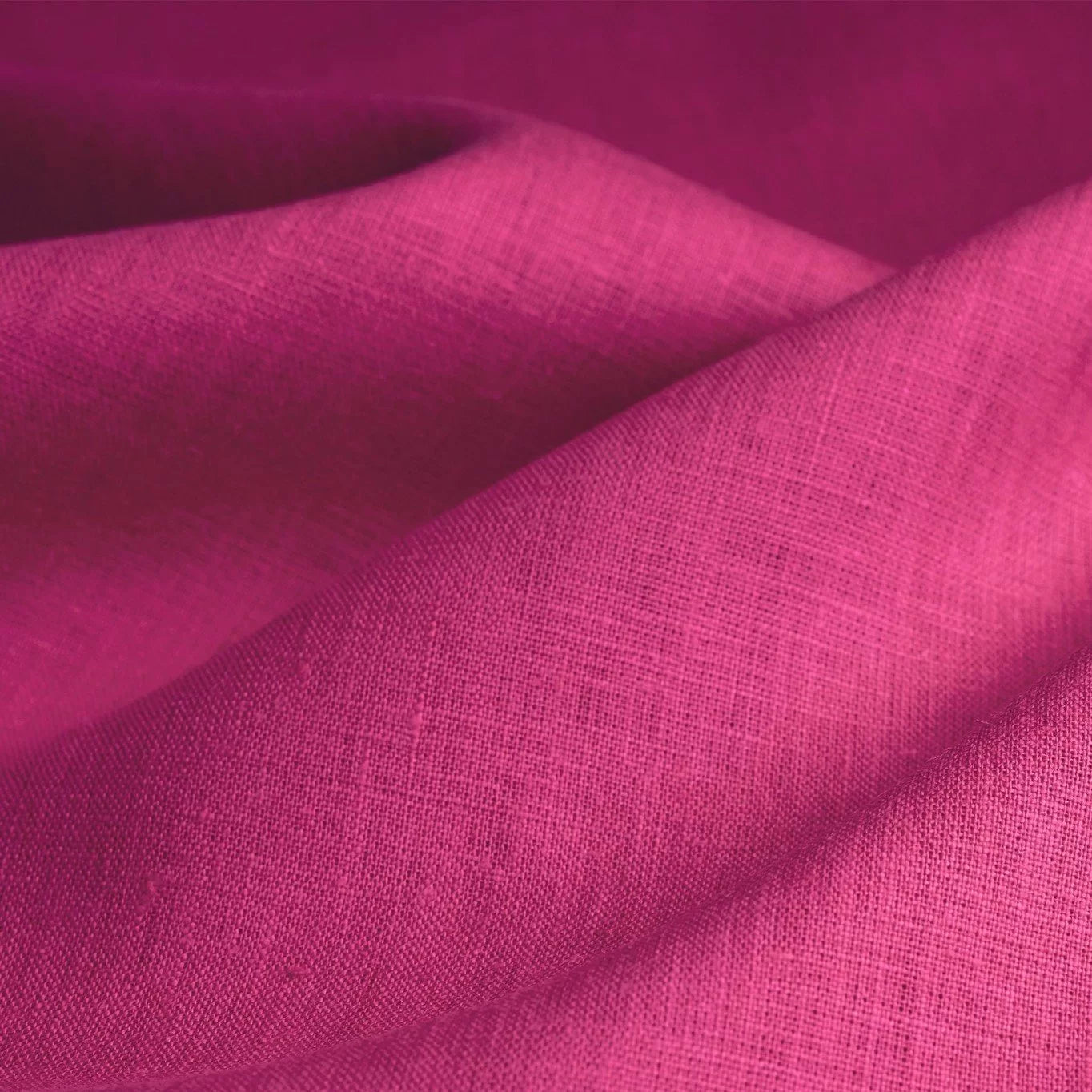 Washed Linen Fuchsia