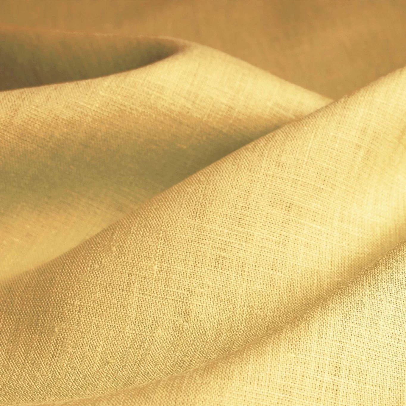 Washed Linen Old Yellow